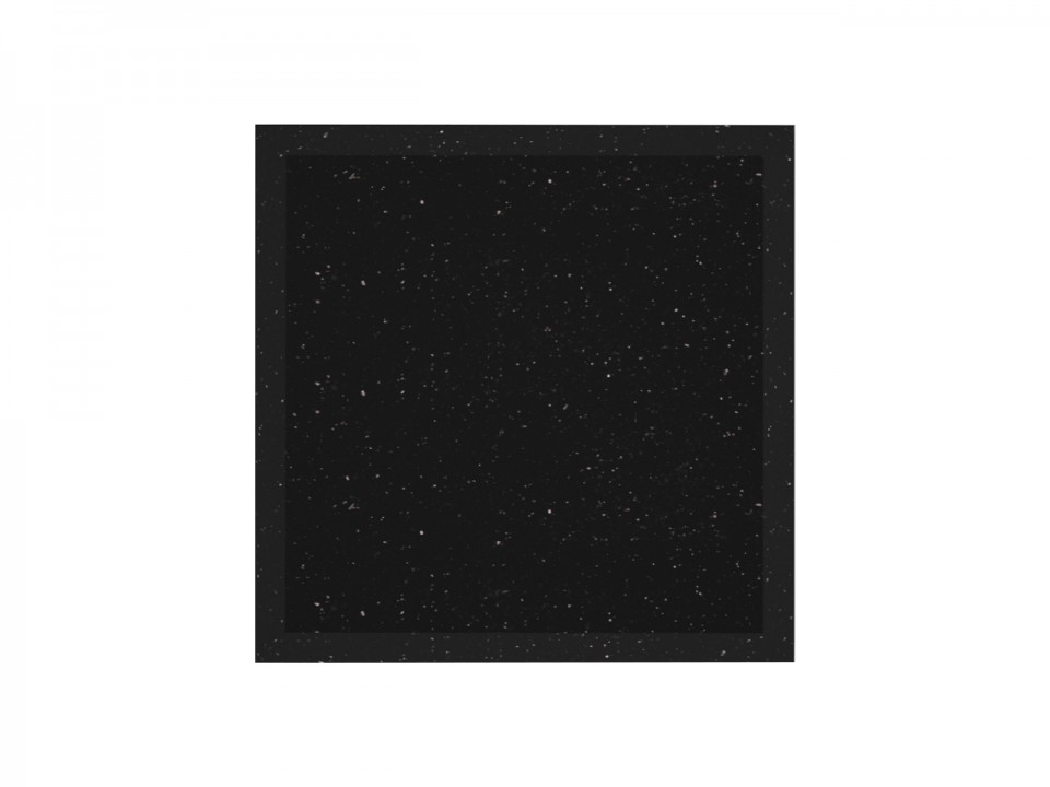 Podstawka kolumnowa z granitu Star Galaxy 30x30x3 cm.
